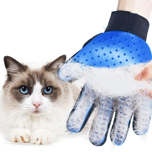 Top-Rated Pet Hair Removal Gloves – Gentle Massage & Grooming for Cats & Dogs | 6 Color Options